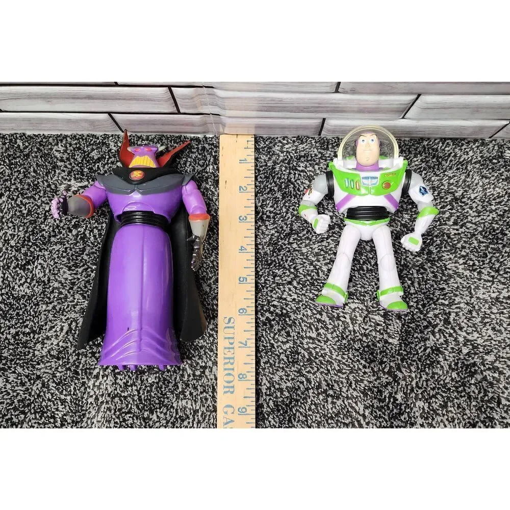 Buzz Lightyear and Zorg Action Figures- Toy Story #A81